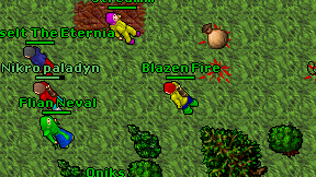 Blazen Fire on screen