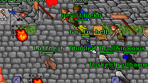 Go-to-hell on screen