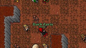 Dark Zaris on screen