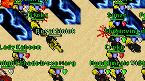 Royal Siniok on screen