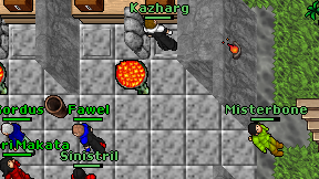 Kazharg on screen