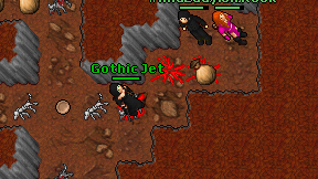 Gothic Jet on screen