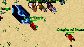 Ekor'Dark on screen