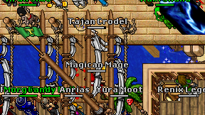 Magican Mage on screen