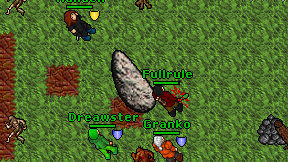 Fullrule on screen