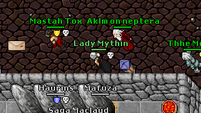 Lady Mythin on screen