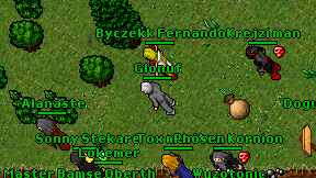 Glonuf on screen