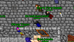 Druid lancelot on screen