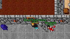 Zeus Sorcerer on screen