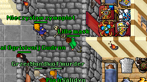 Lille mask on screen