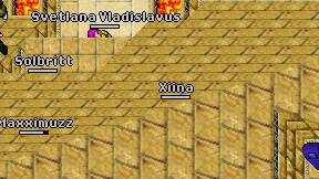Xiina on screen