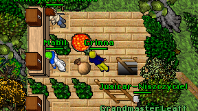 Grinna on screen