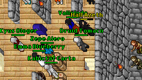 Druid Tomaco on screen