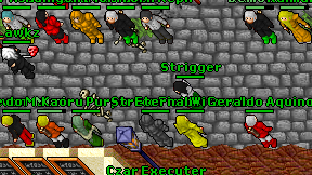 Strigger on screen