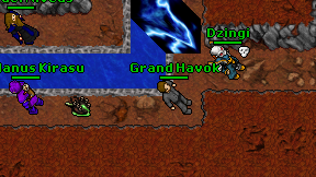 Grand Havok on screen