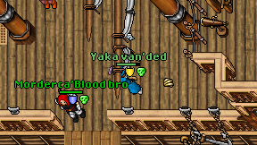 Yaka van'ded on screen