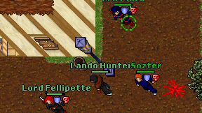 Lando Hunter on screen