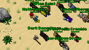 Dark Dammitman on screen