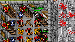 Yendor on screen