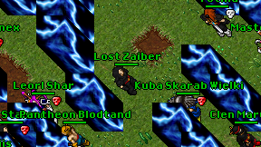 Lost Zaiber on screen