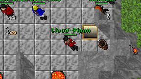 Cloud-Pipon on screen
