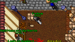 Fadem on screen