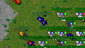 Agressor on screen