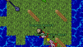 Demon Xadef on screen