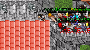 Lady Sandrusia on screen