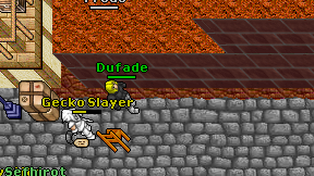 Dufade on screen