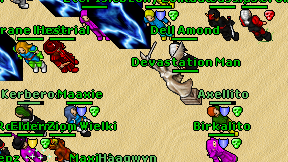 Devastation Man on screen