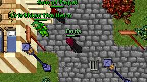 Ends on screen