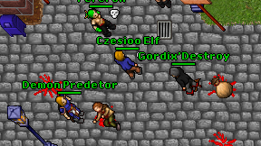 Gordix'Destroy on screen