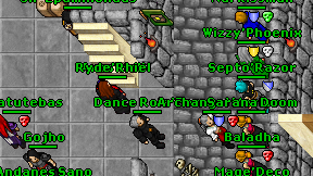 Ares'Hell on screen