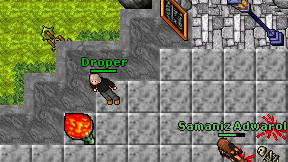 Droper on screen