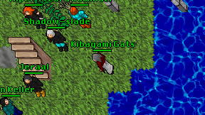 Kibagami Gats on screen