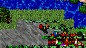 Rodox Anihilation on screen