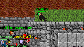 Vanux on screen