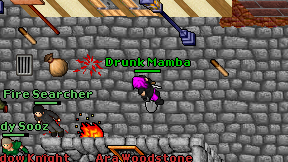 Drunk Mamba on screen