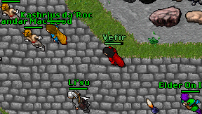 Vefir on screen