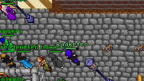 Raaketen on screen