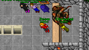 Zeow on screen