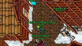 Zack Eagleclaw on screen