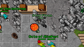 Stox Flyan on screen