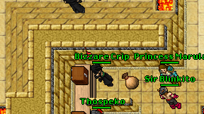 Bizzare Crip on screen