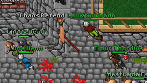 Chaox Dead on screen