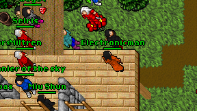 Electronicman on screen