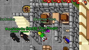 Ikarus'Noo on screen