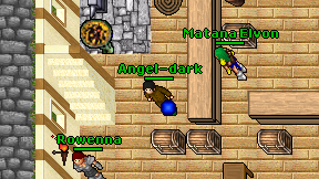 Angel-dark on screen