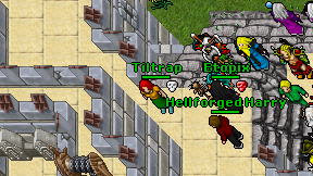 Tiltrap on screen